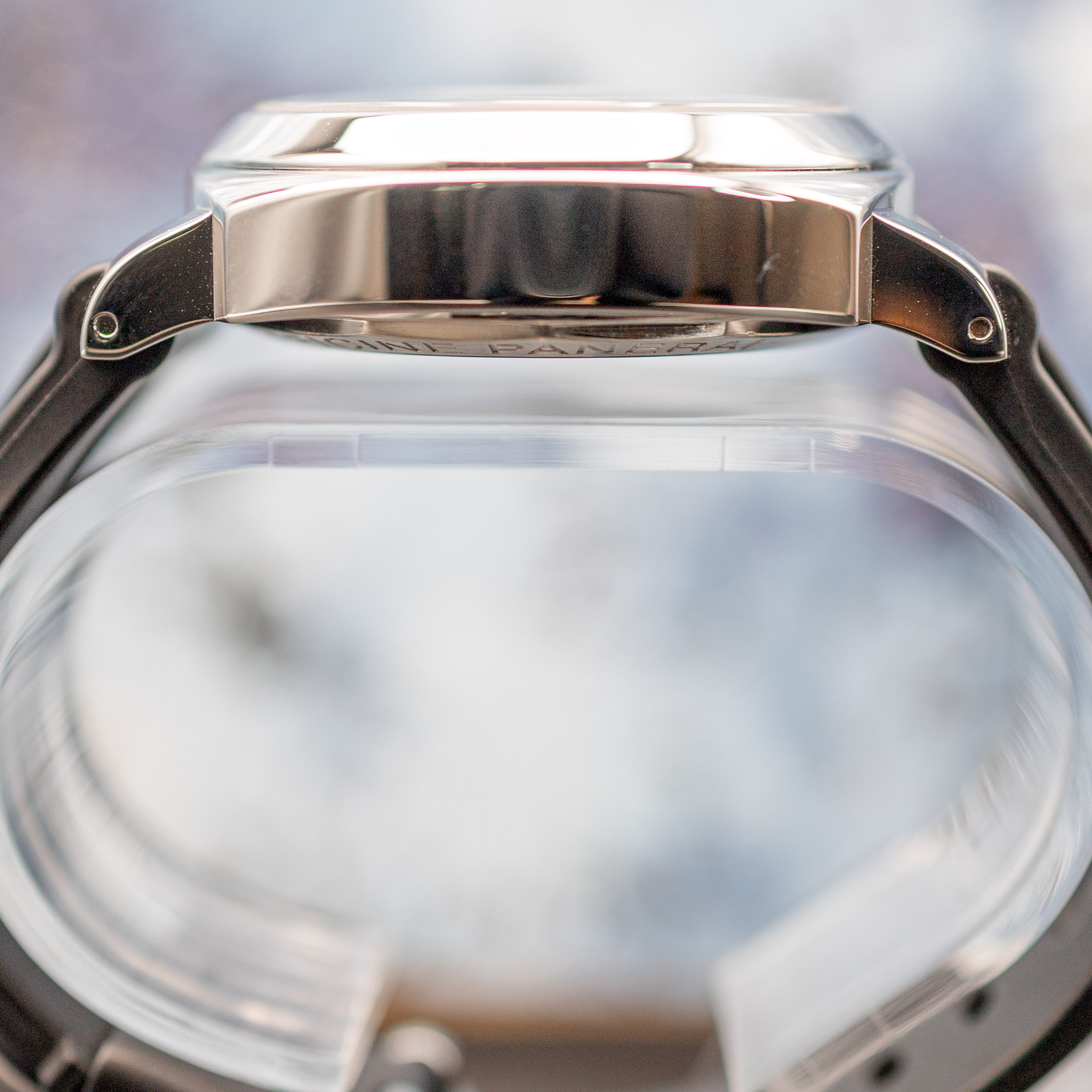 Panerai PAM00112 on wrist showing 44mm case proportions