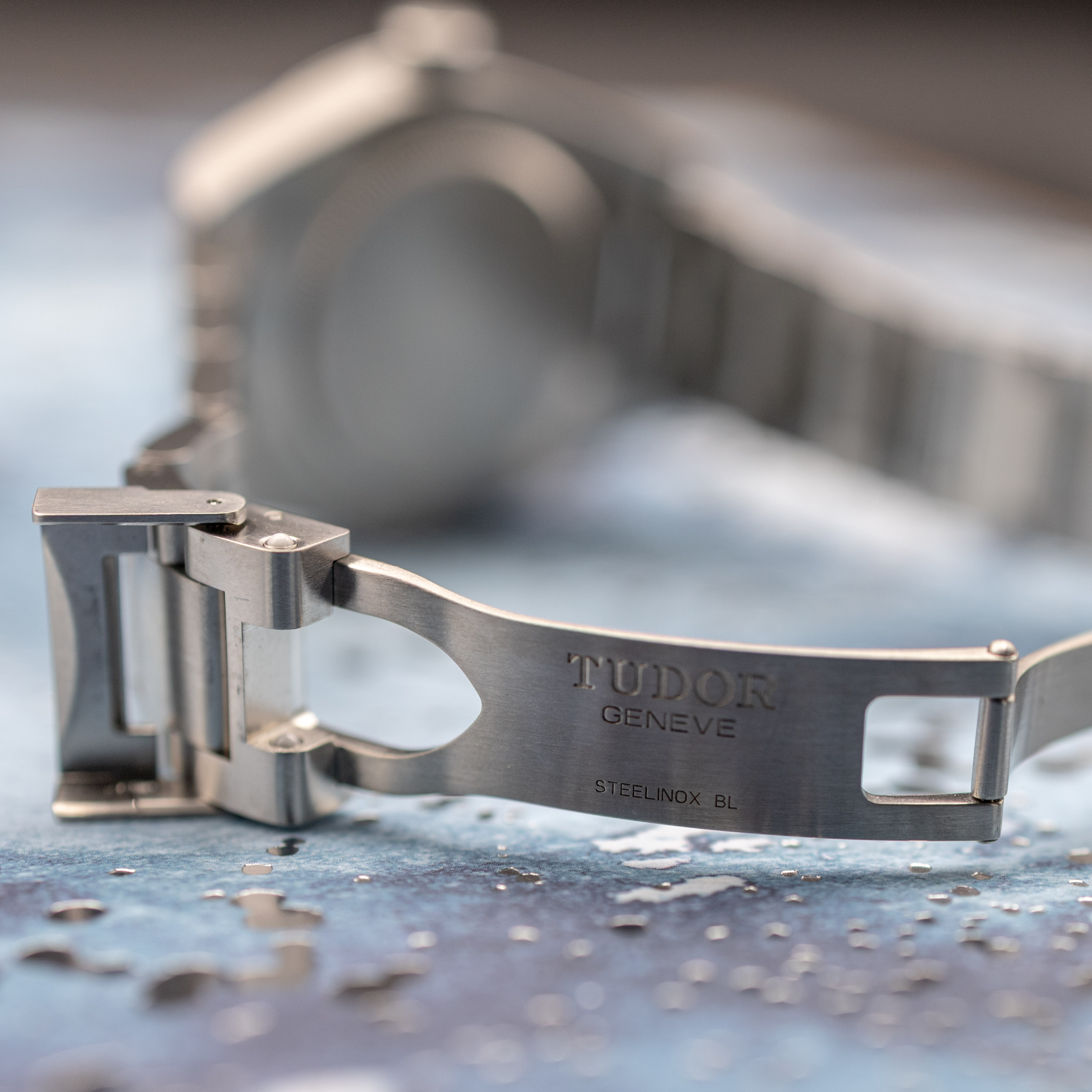 Tudor T-fit clasp on the Ranger 79950 steel bracelet