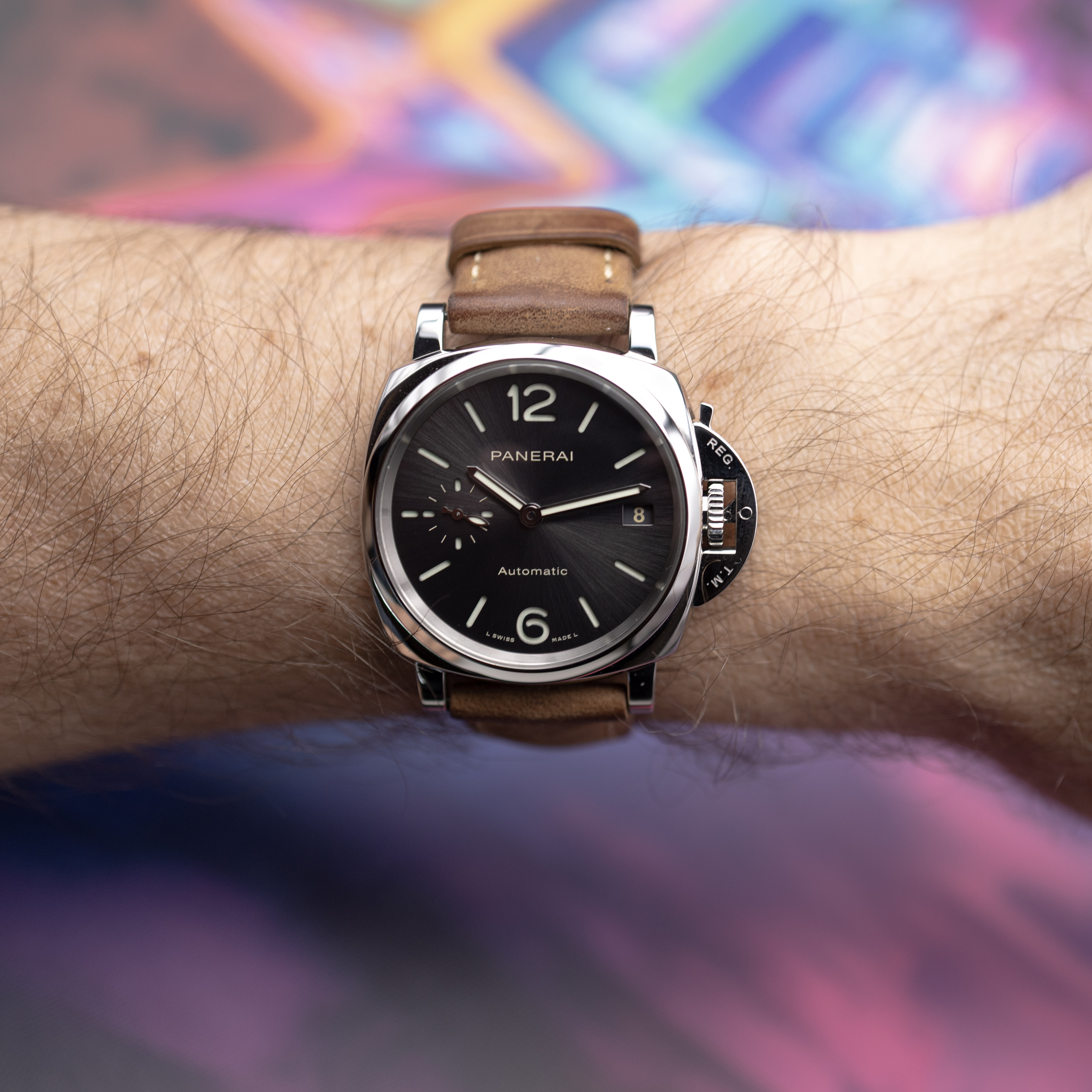 Panerai Luminor Due Anthracite 38mm - Image 6