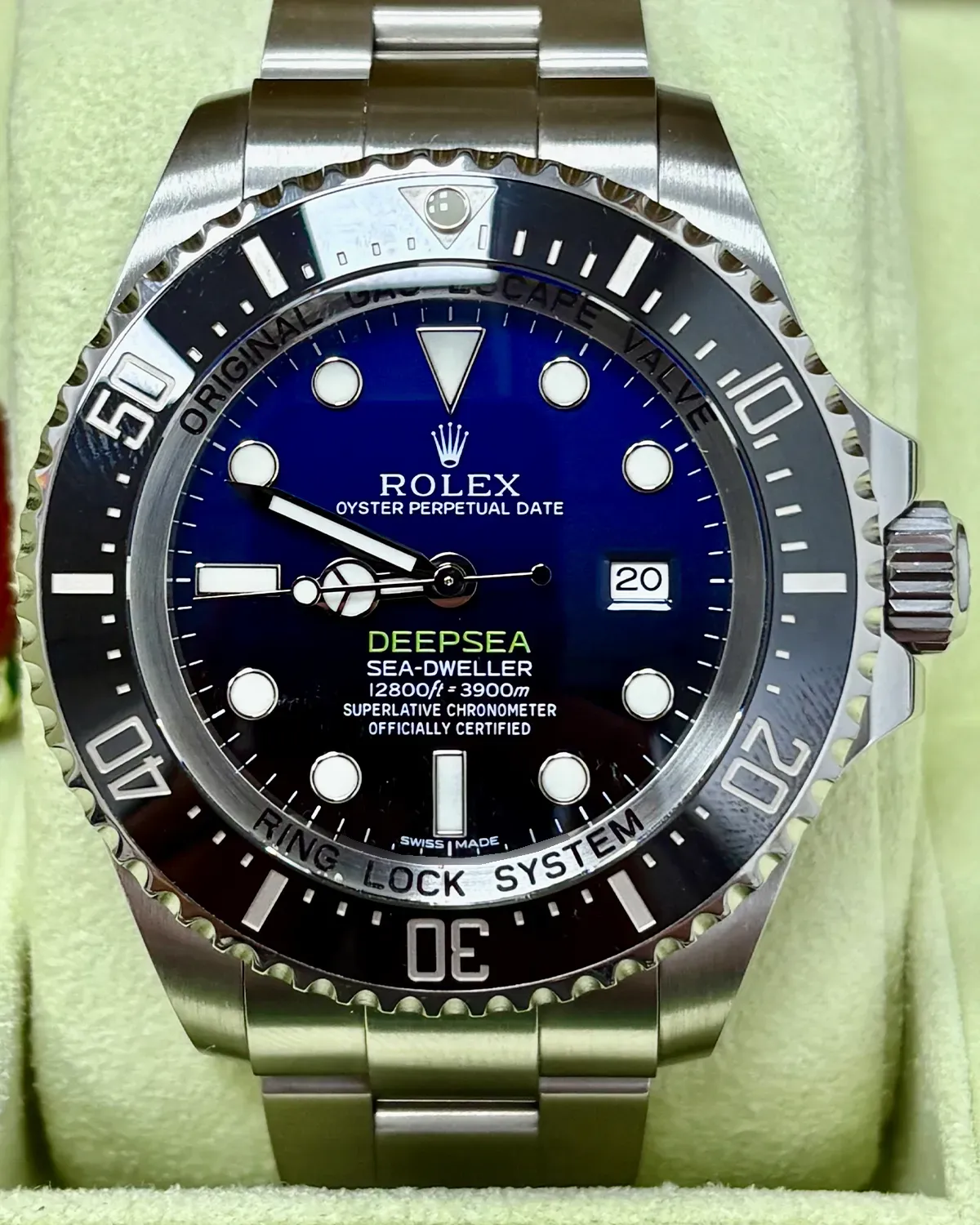 Rolex Sea-Dweller Deepsea "James Cameron" Blue Dial Oyster Bracelet
