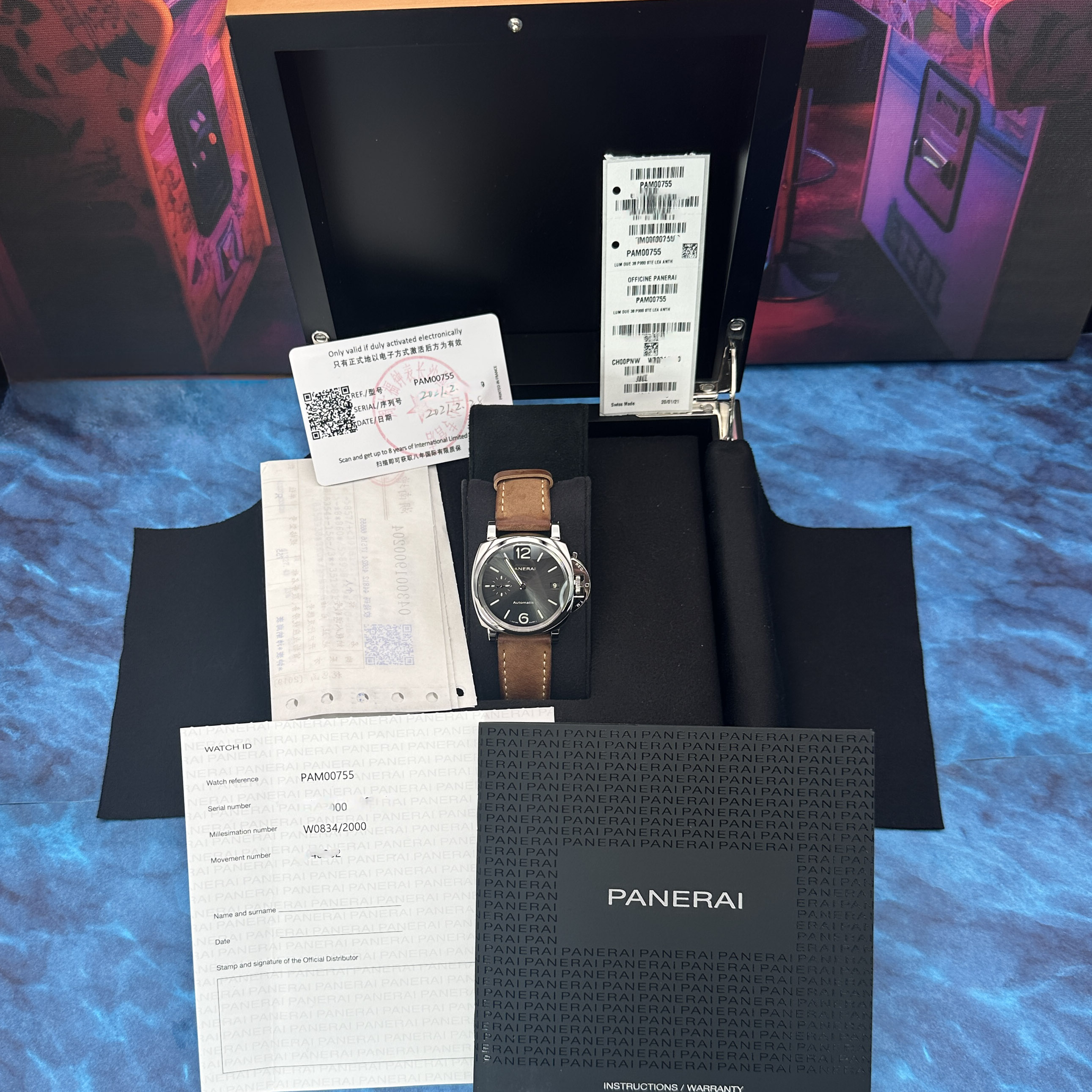 Panerai Luminor Due Anthracite 38mm - Image 14