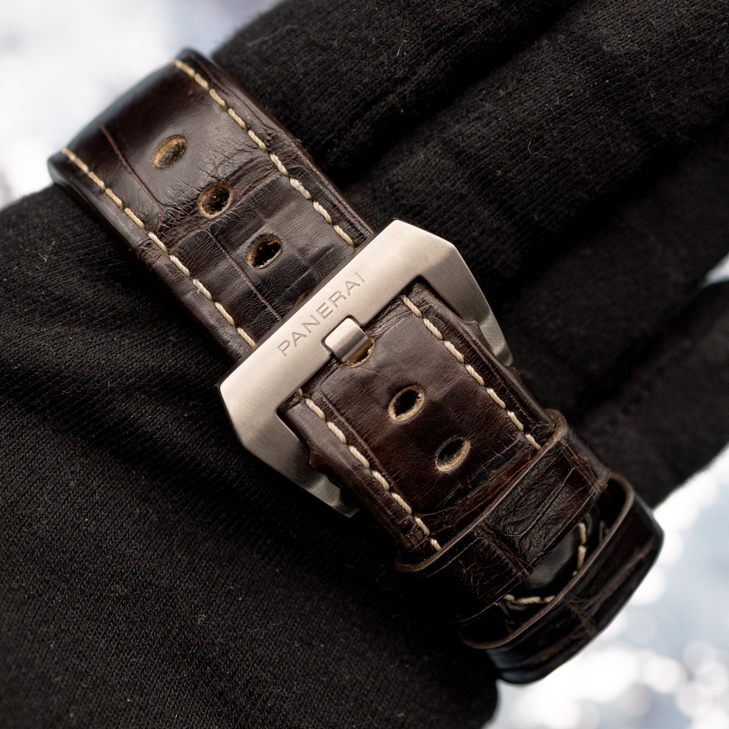 Panerai Luminor Marina 1950 Tobacco Dial Titanium - Image 6