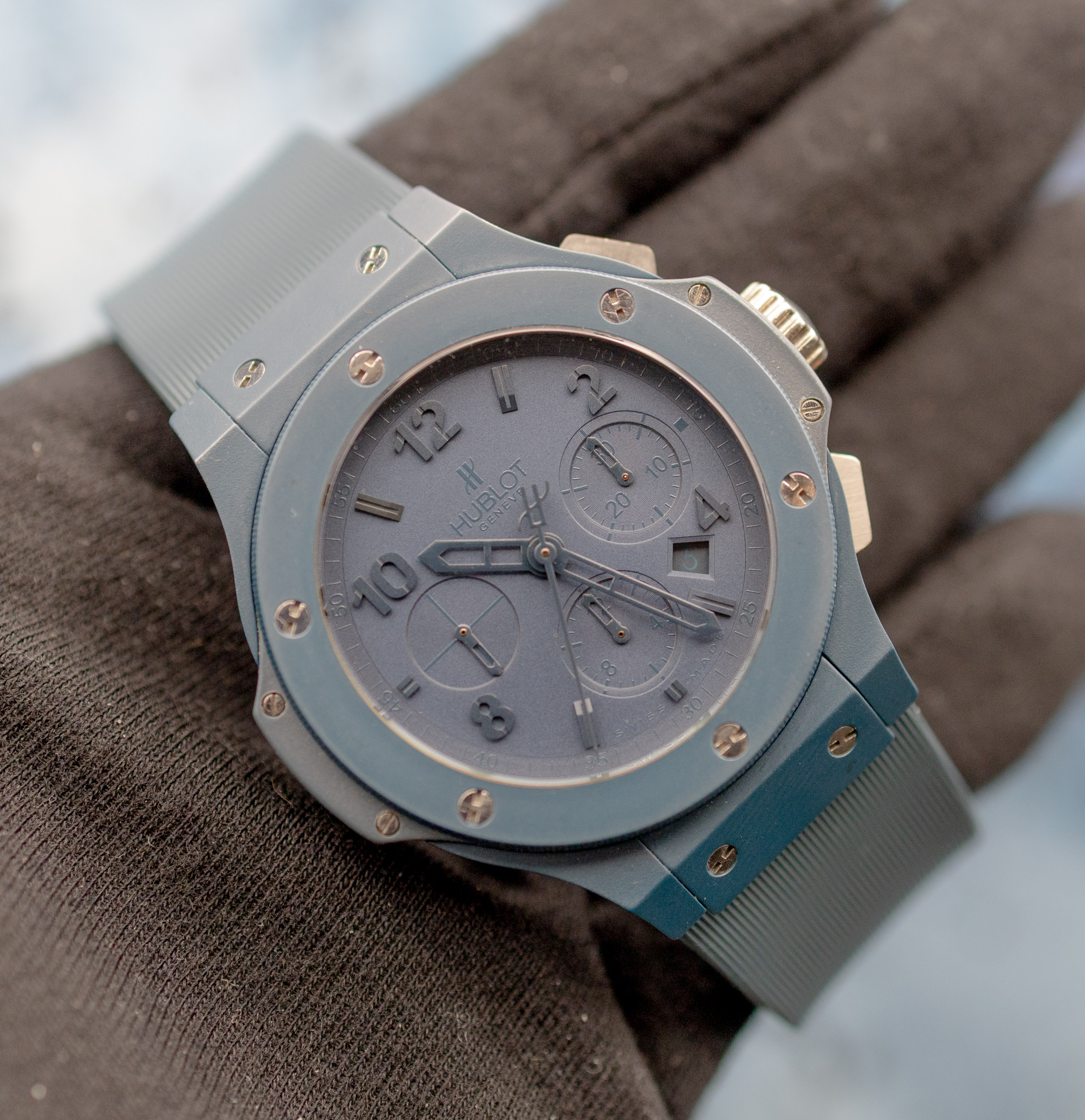 Hublot Big Bang Chronograph "All Blue" - Image 8