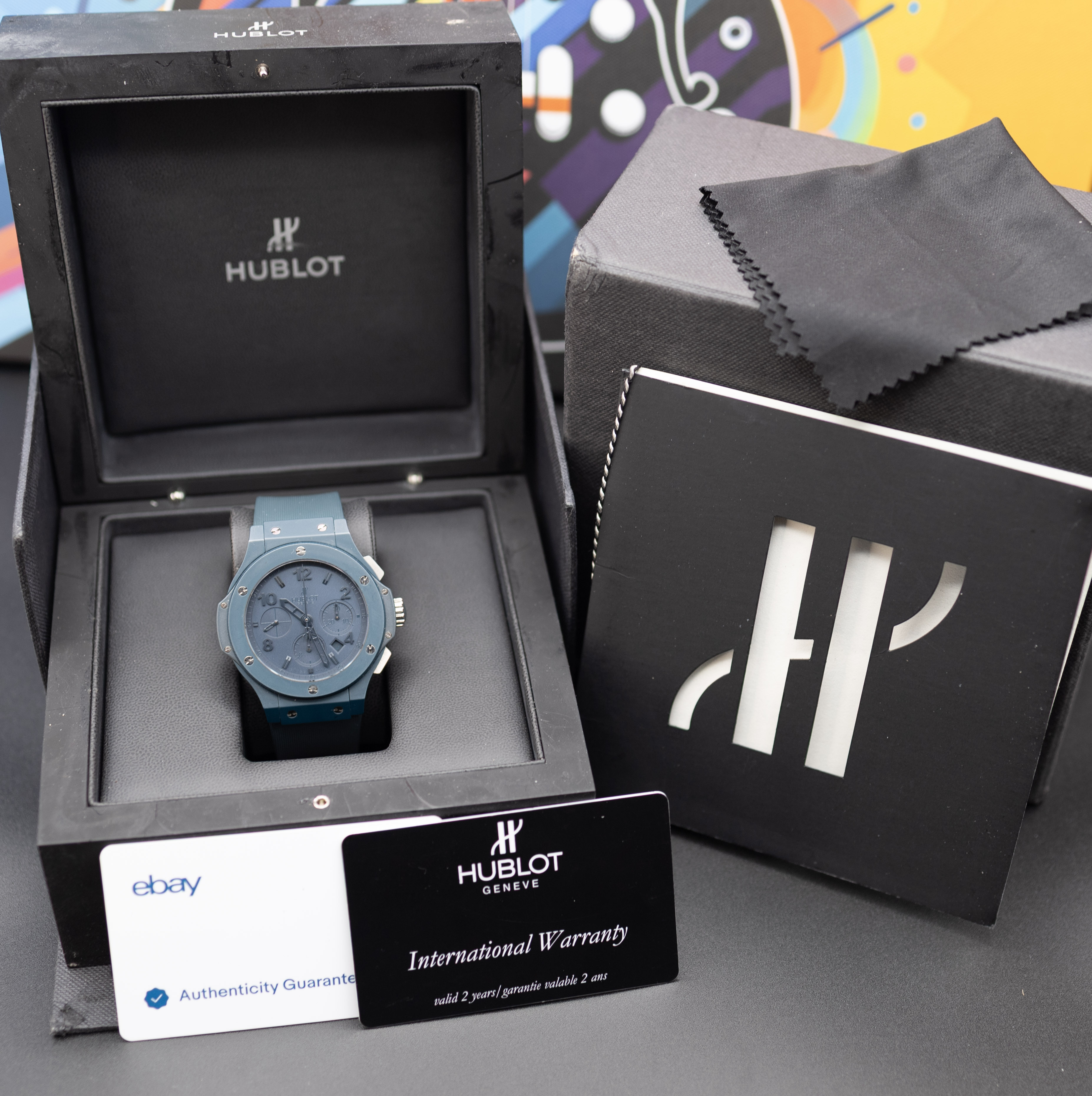 Hublot Big Bang Chronograph "All Blue" - Image 9